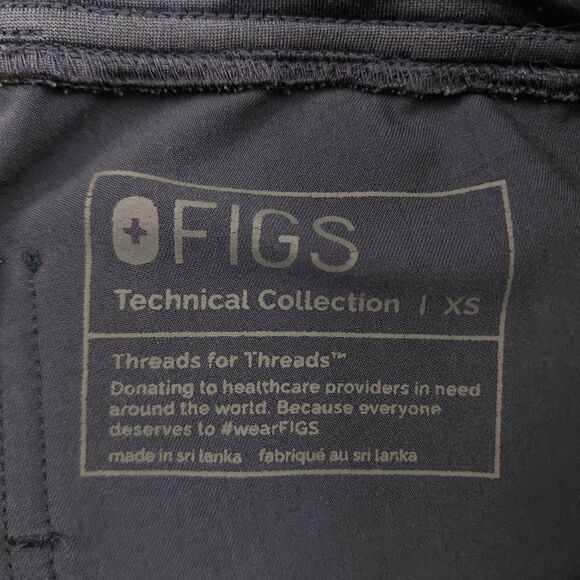 Figs Zamora Jogger Scrub Pants Womens XS Blue Comfort Nurse Utility Uniform Work - Picture 9 of 12